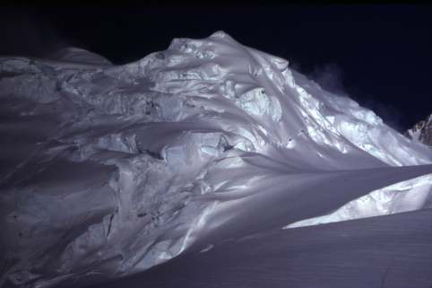 glaciar de montaña