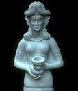 Esculta de la diosa mesopotámica Ishtar.