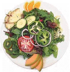La ensalada es una mezcla heterognea, cuyos componentes pueden ser separados por medios fsicos.