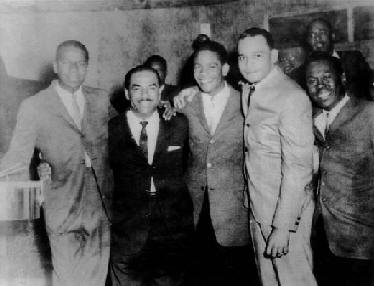 Rafael Cortijo, Machito,Sammy Ayala,Ismael Rivera y Mario Cora