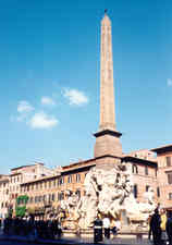 Fuente de los Cuatro R�os, en la Piazza Navona