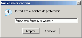 Firefox - Nueva preferencia en about:config
