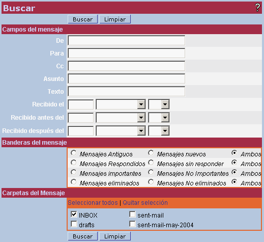 CorreoCV - P�gina de b�squeda