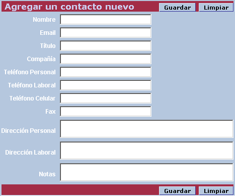 CorreoCV - Agregar un contacto a la libreta de direcciones CorreoCV - Agregar un contacto a la libreta de direcciones