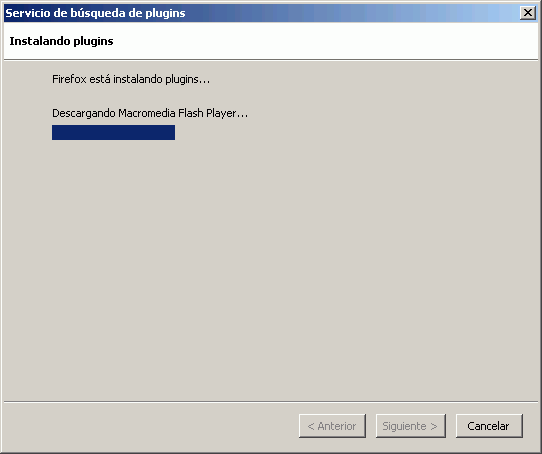 Mozilla Firefox 1.0 - Instalación plug-in Flash - paso 5 Mozilla Firefox 1.0 - Instalación plug-in Flash - paso 5