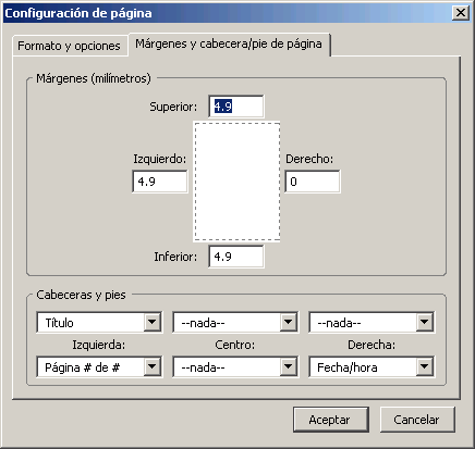 Firefox 1.5 - Utilización - Vista preliminar - Configuración de página 2 Firefox 1.5 - Utilización - Vista preliminar - Configuración de página 2