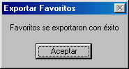 Internet Explorer 5.5 - Exportar favoritos - Paso 5 Internet Explorer 5.5 - Exportar favoritos - Paso 5