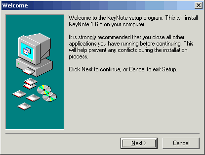 Keynote - Instalación - Paso 2 Keynote - Instalación - Paso 2