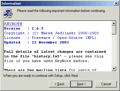 Keynote - Instalación - Paso 4 Keynote - Instalación - Paso 4
