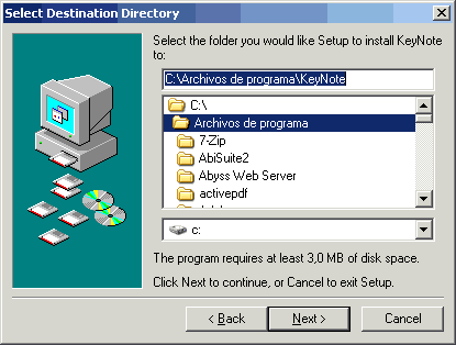 Keynote - Instalación - Paso 5 Keynote - Instalación - Paso 5