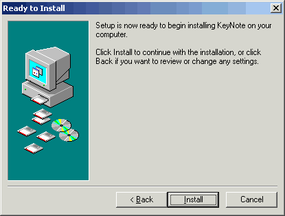 Keynote - Instalación - Paso 7 Keynote - Instalación - Paso 7