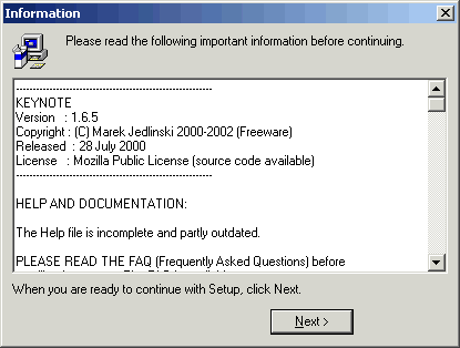 Keynote - Instalación - Paso 8 Keynote - Instalación - Paso 8