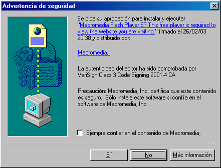 Flash - Instalación en Internet Explorer Flash - Instalación en Internet Explorer