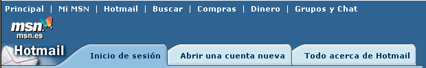 Hotmail - Página inicial Hotmail - Página inicial
