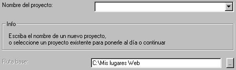 HTTRack - Descargar un sitio web - Paso 1