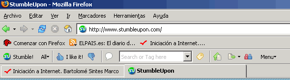 StumbleUpon - Barra de herramientas StumbleUpon - Barra de herramientas