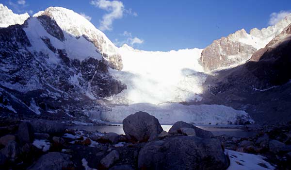 El agua helada es un potente agente geolgico.